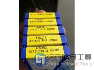原装株洲螺纹刀片YBG201 RT22.01W-4.50GM山东株洲钻石刀具代理
