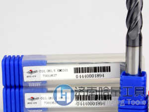 四刃直柄圆弧立铣刀GM-4R-D4.0R0.2株洲钻石铣削刀具