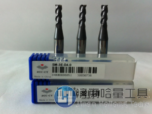 株洲三刃铣刀SM-3E-D9.0加工耐热合金