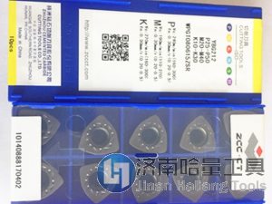 株洲钻石铣削刀具YBC302 WPGT080615ZSR铣刀片 现货批发