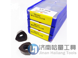 批发株洲钻石铣削刀片YBG205 WPGT080615ZSR-PM涂层铣刀片