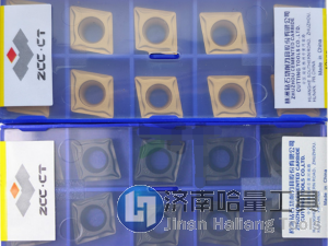 株洲数控刀片 车刀片,CCMT060204-HM YBC251,加工钢件 耐磨 车刀片