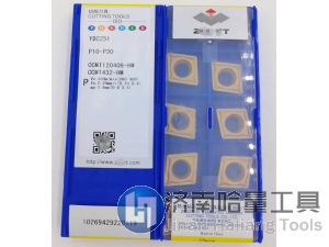 株洲数控刀片 半精加工,CCMT09T304-HM YBC251,全新株洲数控刀具